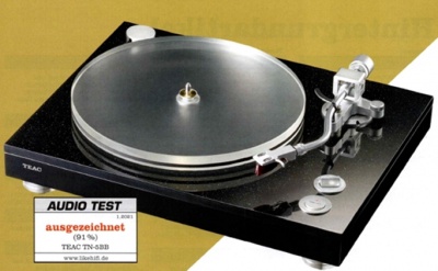 TEAC TN-5BB – великолепный проигрыватель виниловых пластинок 
