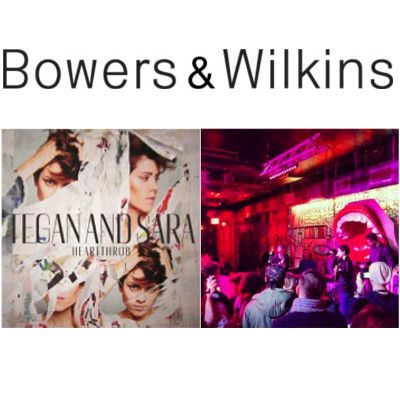 Наушники Bowers&Wilkins P3 на концерте «Tegan and Sara»