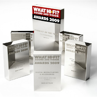 Bowers & Wilkins получила шесть наград от журнала What Hi-Fi за лучшие продукты