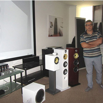 Презентация новой серии акустических систем Bowers & Wilkins CM2 в шоу-руме компании A&T Trade
