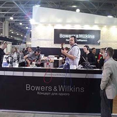 Призы от Bowers&Wilkins 12 апреля на выставке в Крокус Экспо