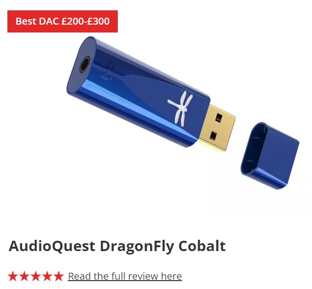 USB ЦАП AudioQuest DragonFly Cobalt - Лучший ЦАП 2022 года!