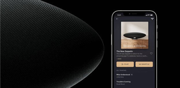 Новая версия приложения Bowers & Wilkins Music!