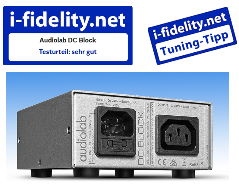 Сетевой кондиционер Audiolab DC Block - отлично работает!